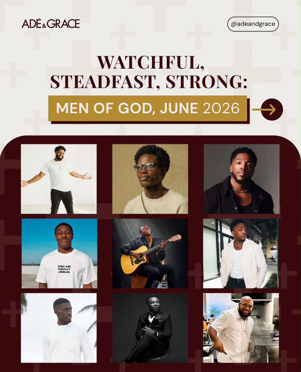 Watchful, Steadfast, Strong: Men of God, June 2026