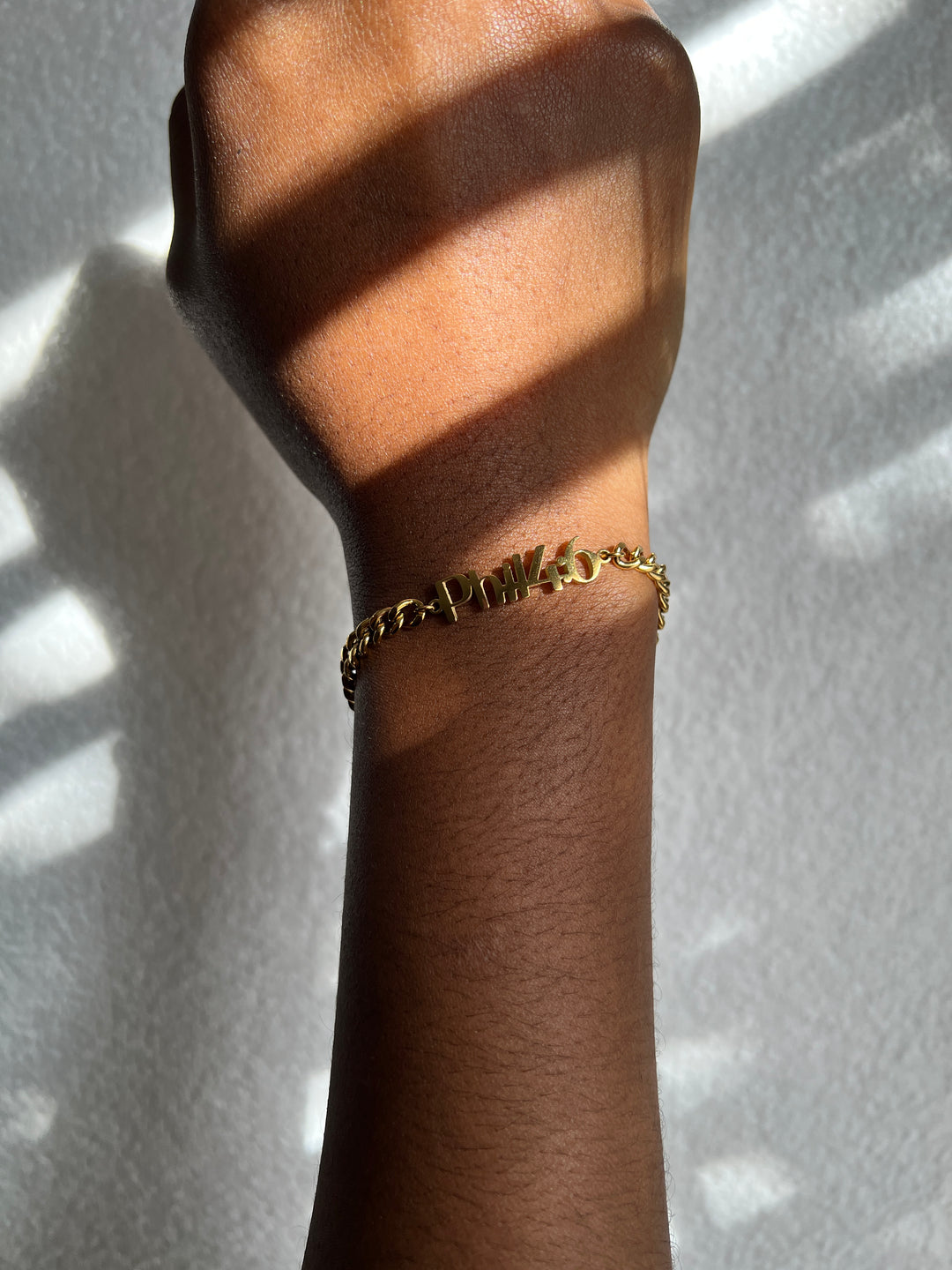 “Phil 4:6” Cuban bracelet