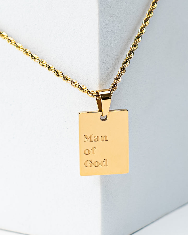 “Man of God” Necklace