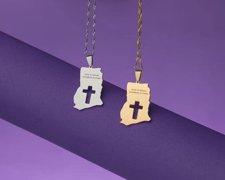 SS “Made in Heaven| Assembled in Ghana" Necklace (sample sale)