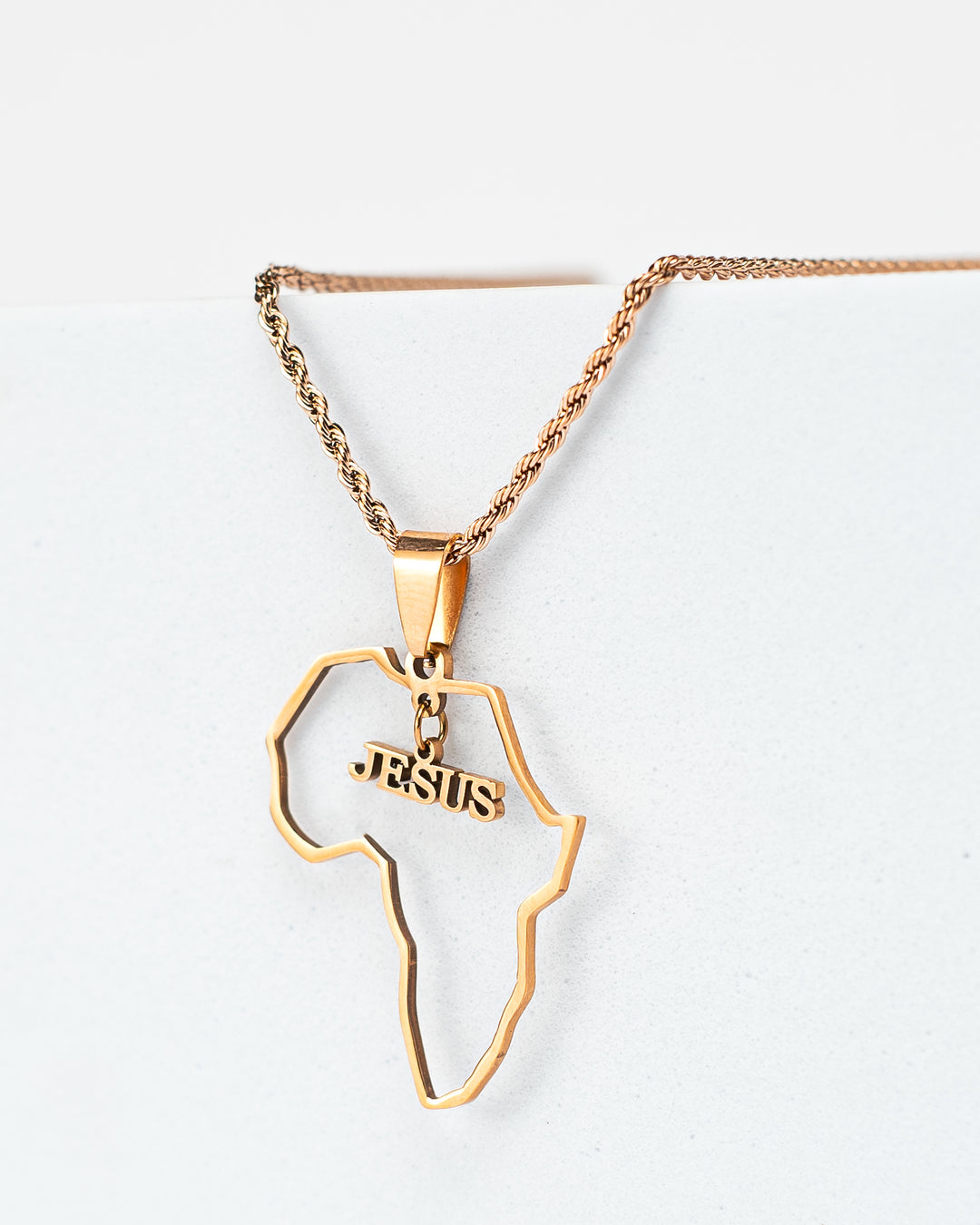 "Africa X Jesus" Necklace