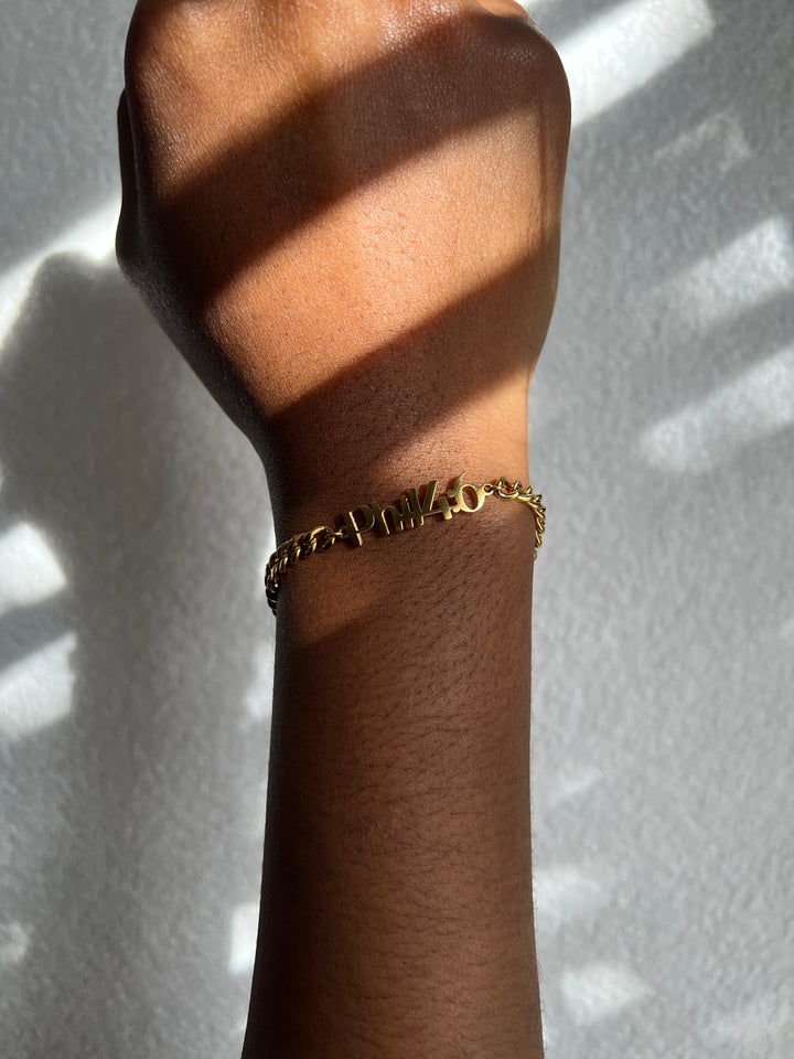 “Phil 4:6” Cuban bracelet