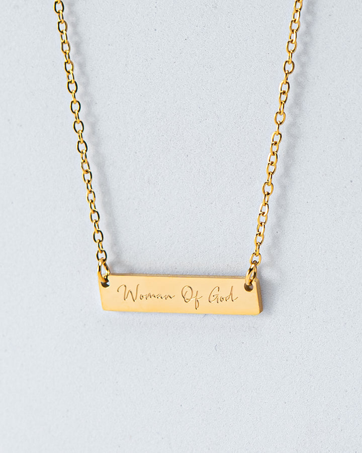 “Woman Of God” Necklace