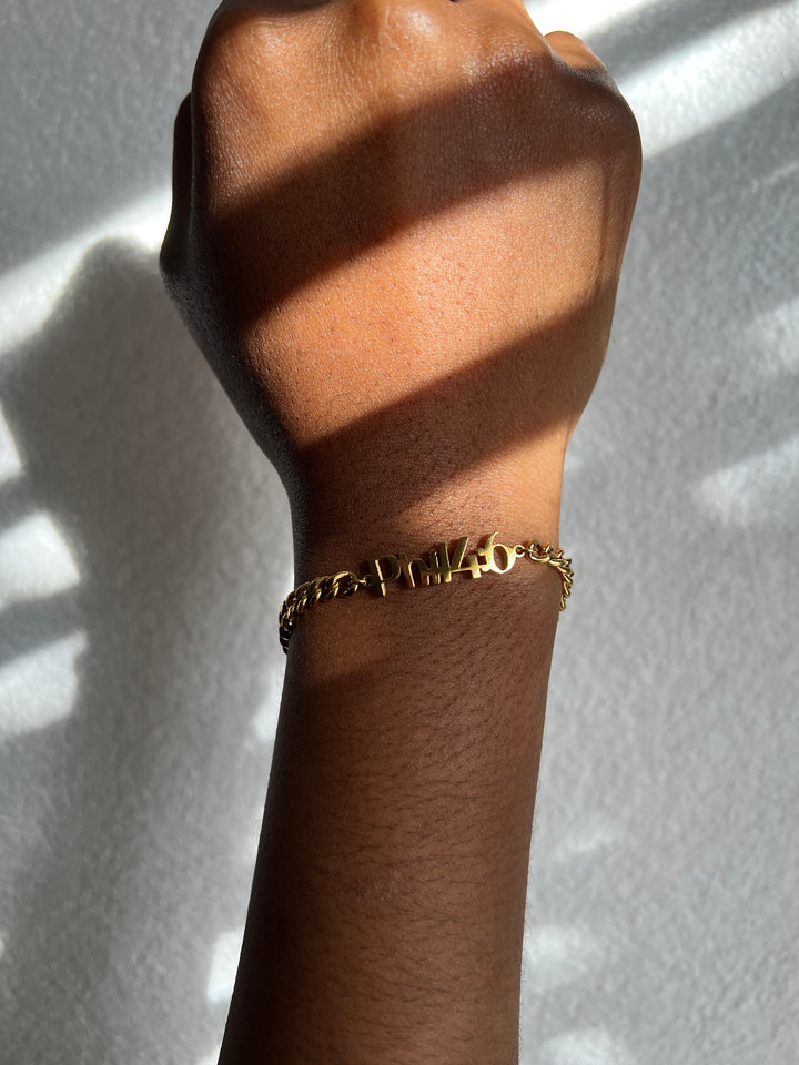 “Phil 4:6” Cuban bracelet