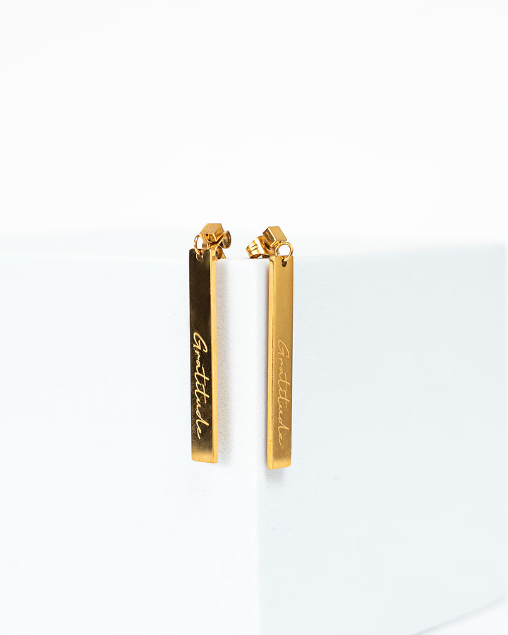 Gratitude Earrings