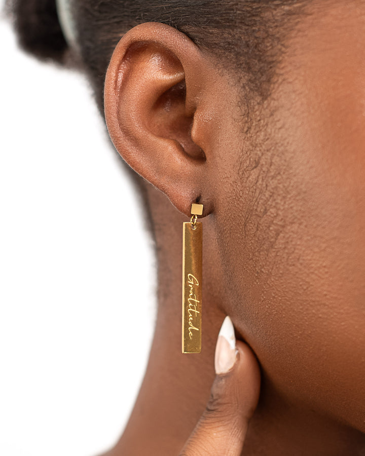 Gratitude Earrings