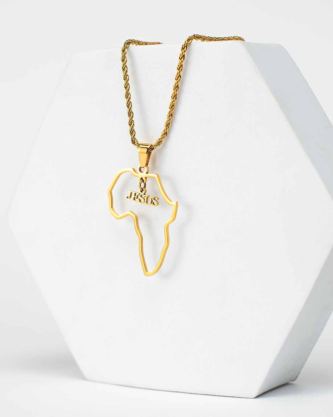"Africa X Jesus" Necklace