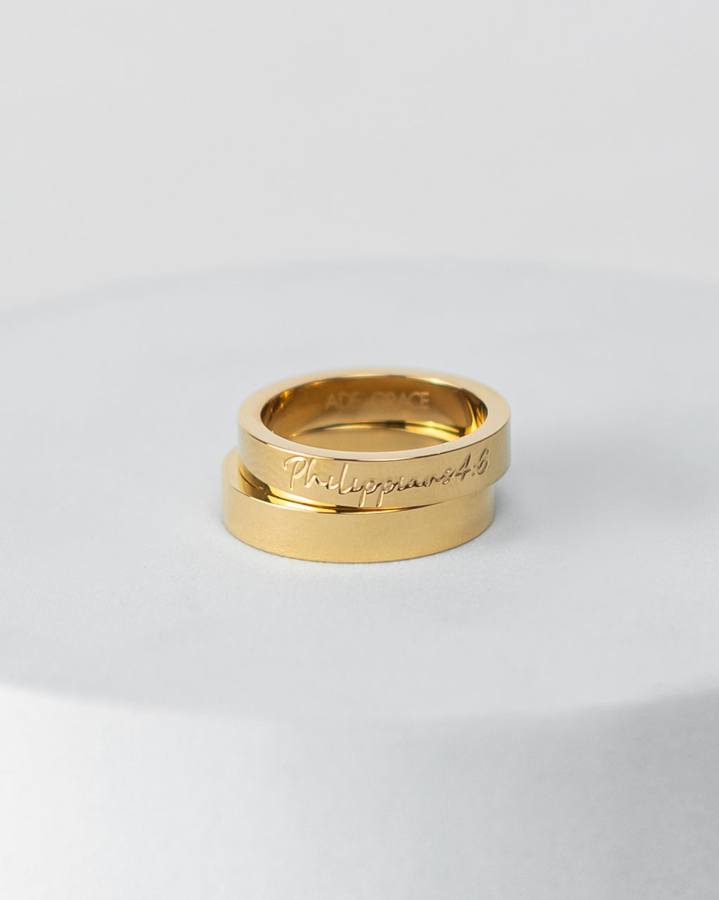 “Philippians 4:6" Mini Ring