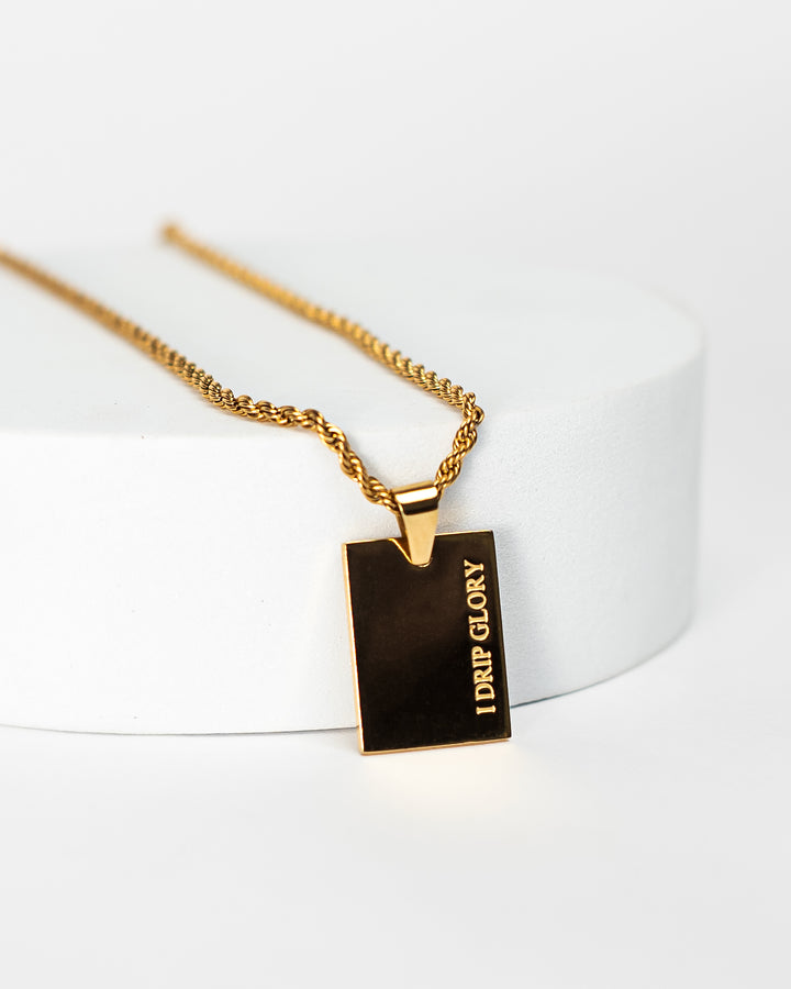 "I Drip Glory" Necklace