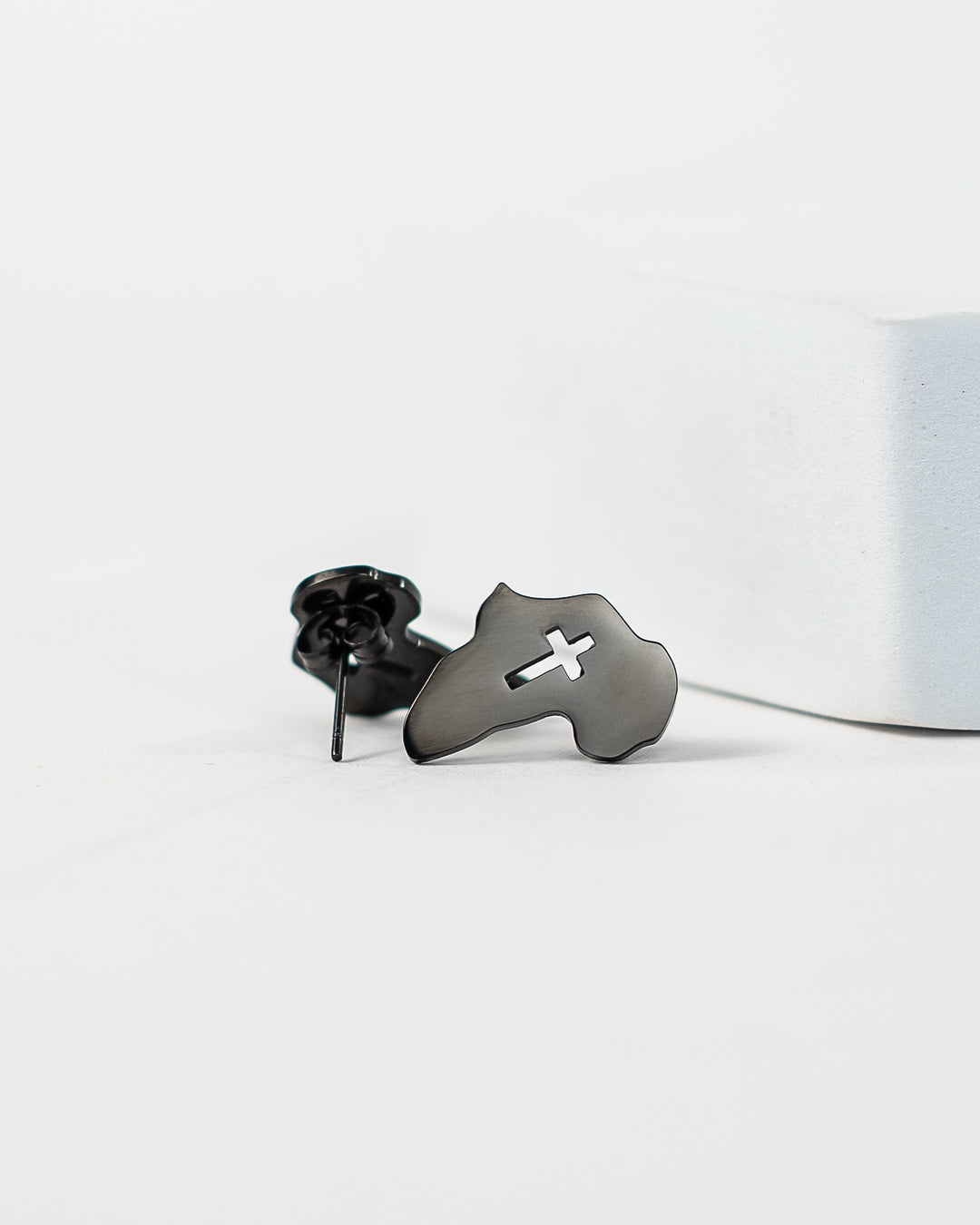 "Africa Cross Stud" Earrings