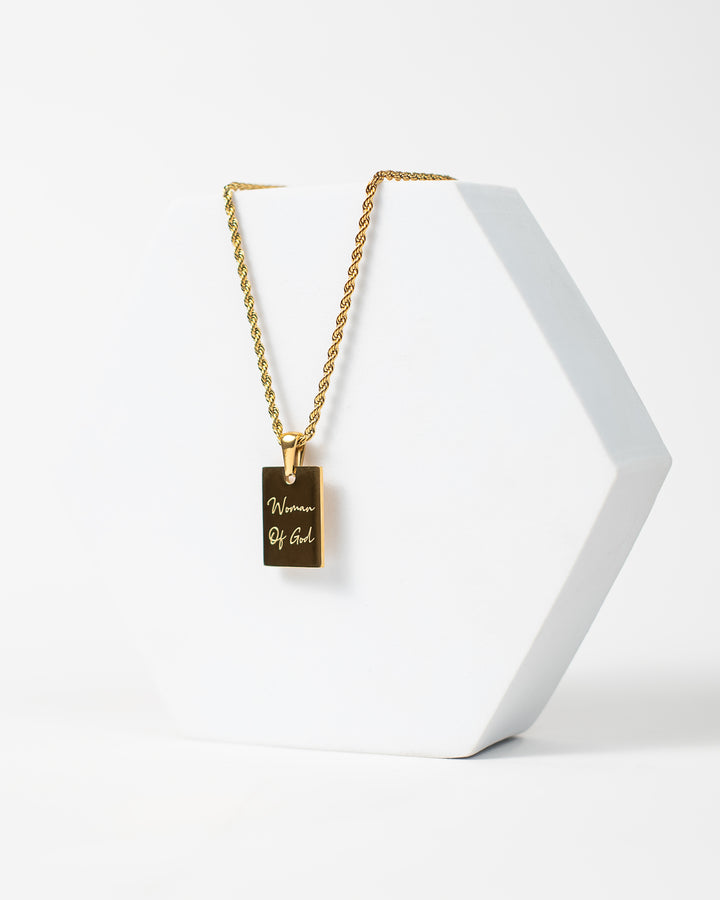“Woman Of God” Necklace