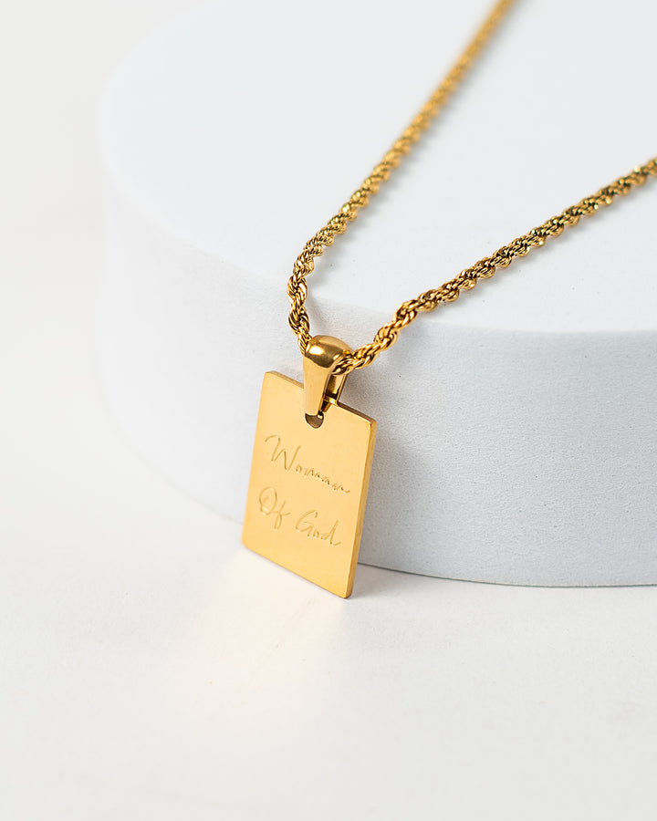 “Woman Of God” Necklace