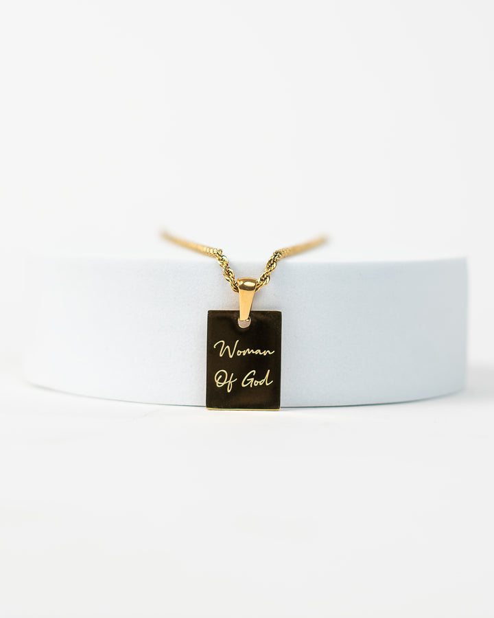 “Woman Of God” Necklace