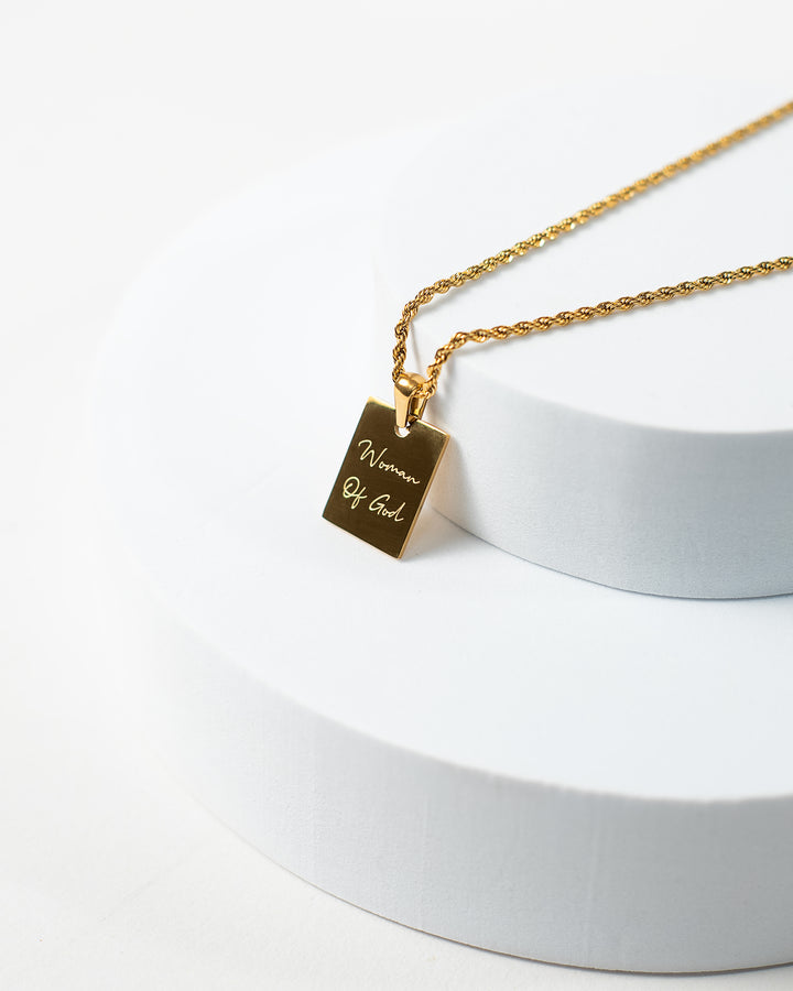 “Woman Of God” Necklace