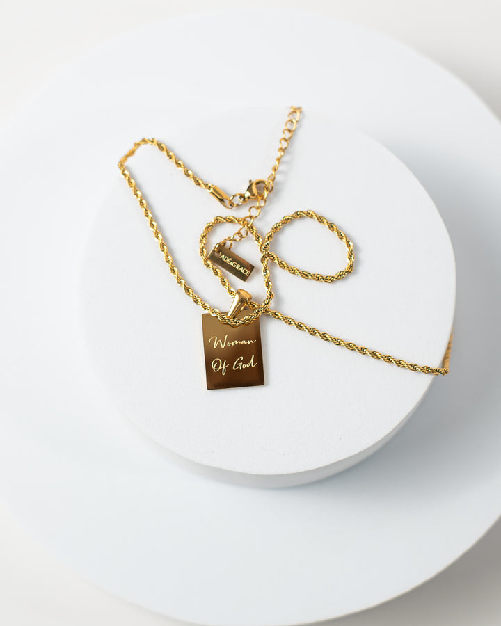 “Woman Of God” Necklace