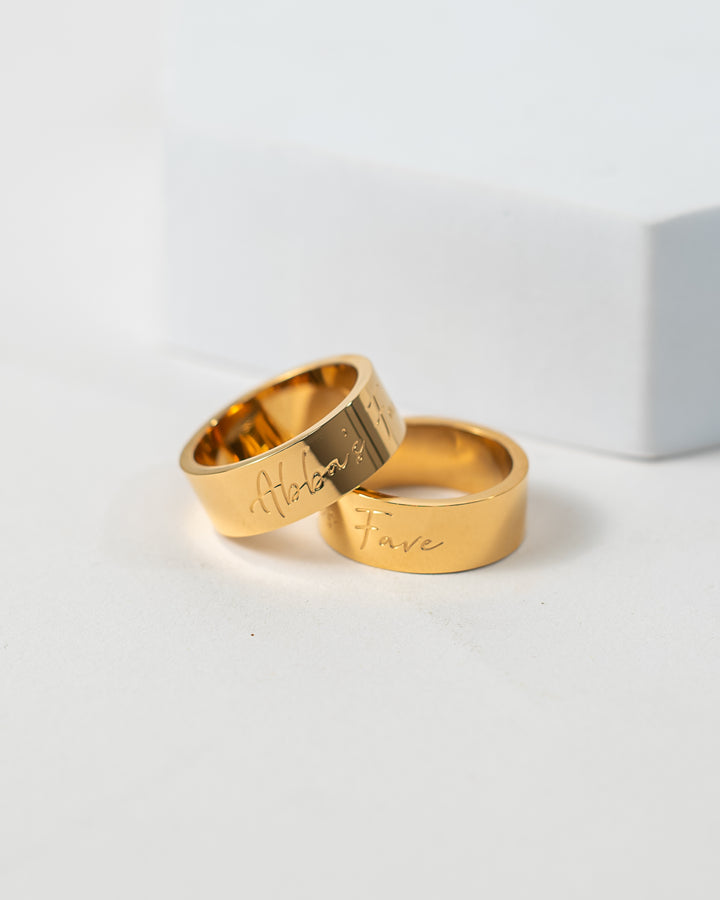 "Abba's Fave" Ring