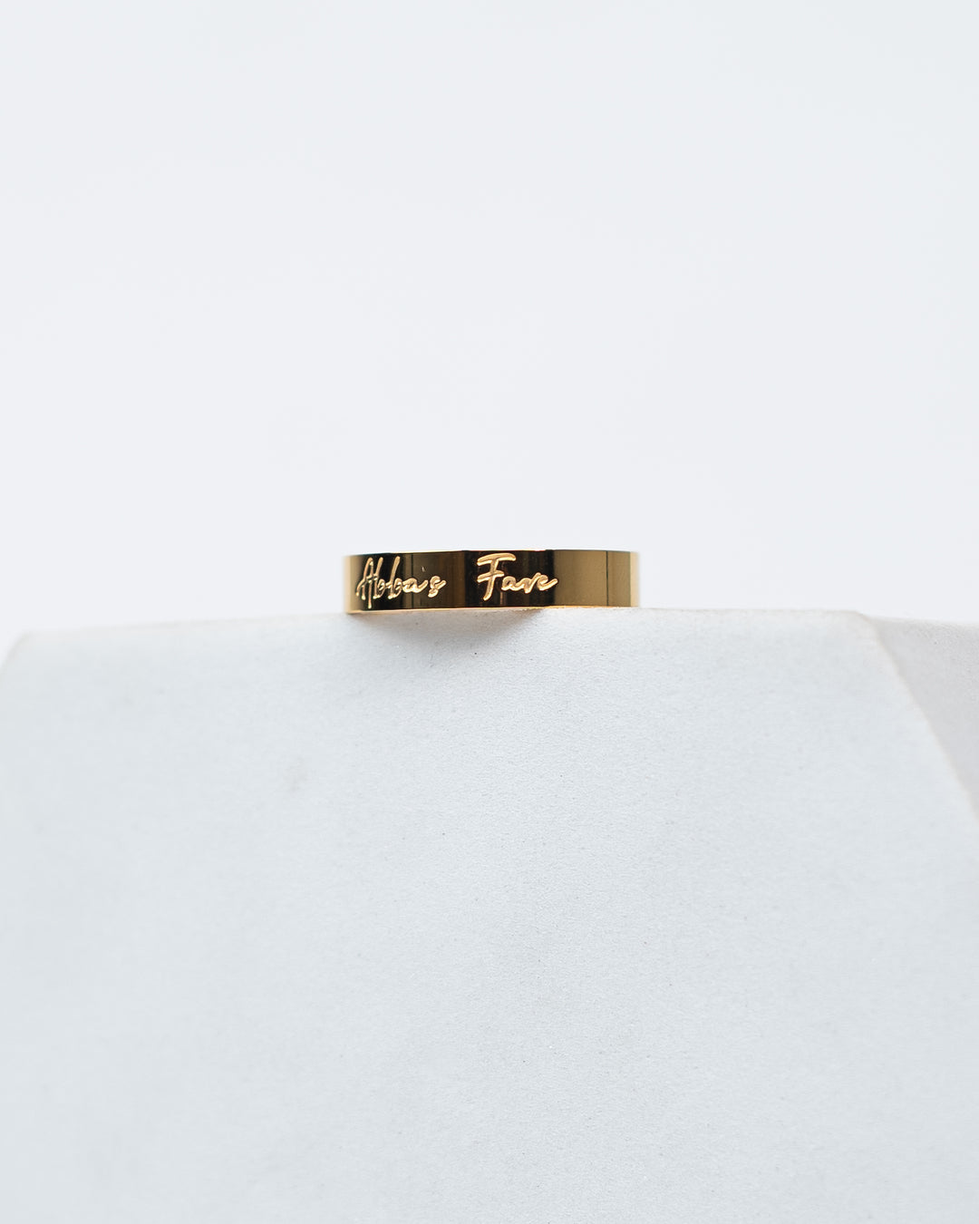 "Abba's Fave" Mini Ring